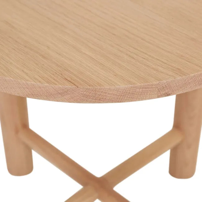 Linea Oslo Side Table in New Oak