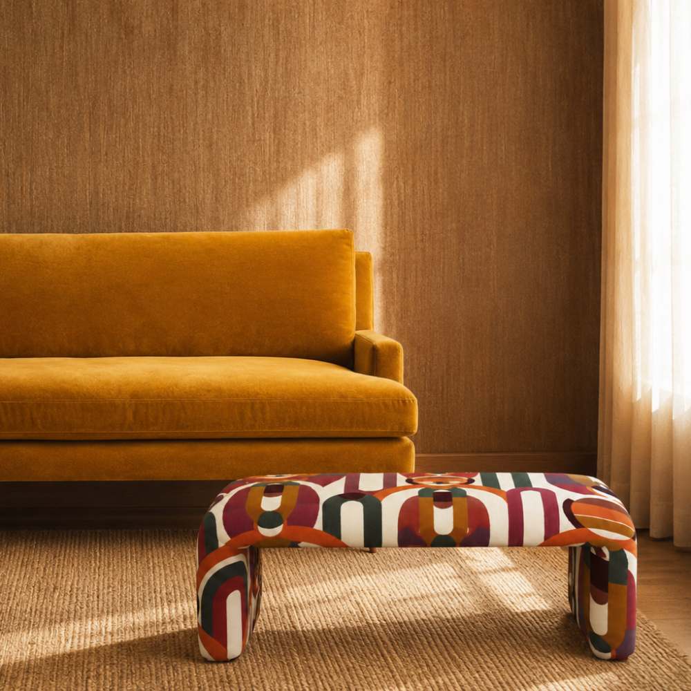 Arch Bench in Cafe Society