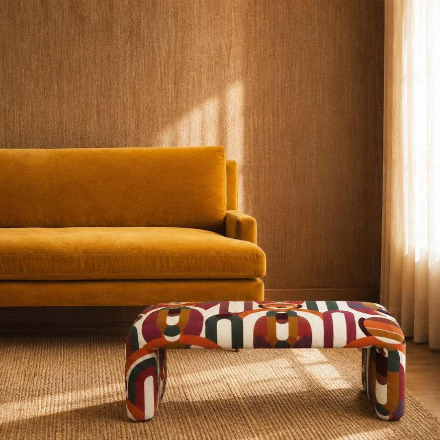 Arch Bench in Cafe Society