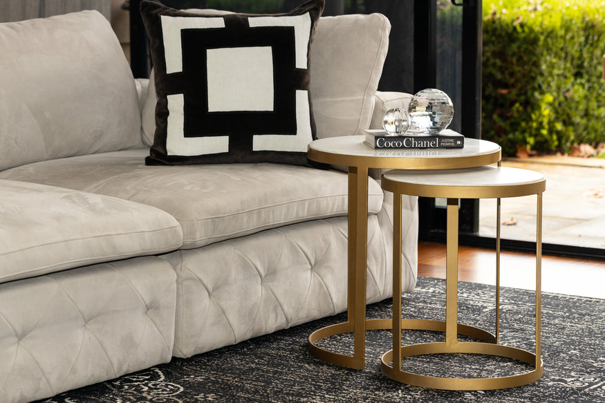 Raoul Side Tables (Pair) - Bronze