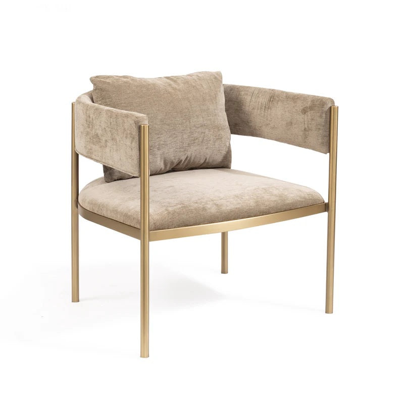 Margot II Lounge Chair in Giselle Olive