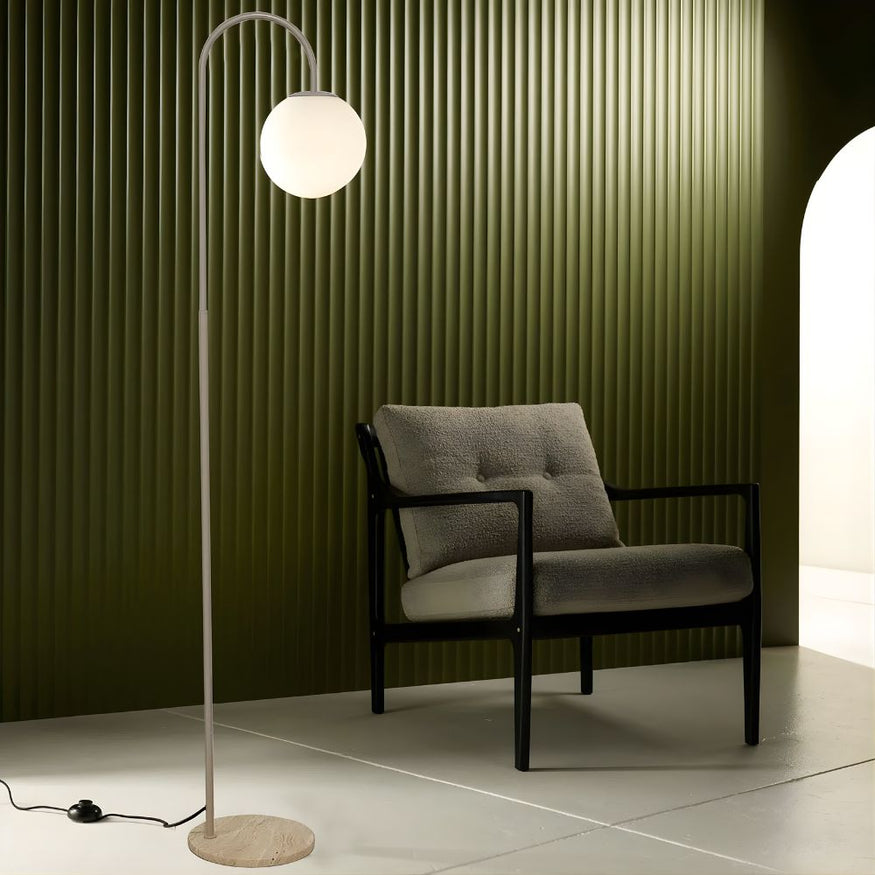 Mintu Taupe Floor Lamp