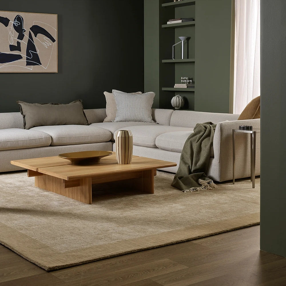 Mosman Throw in Olive