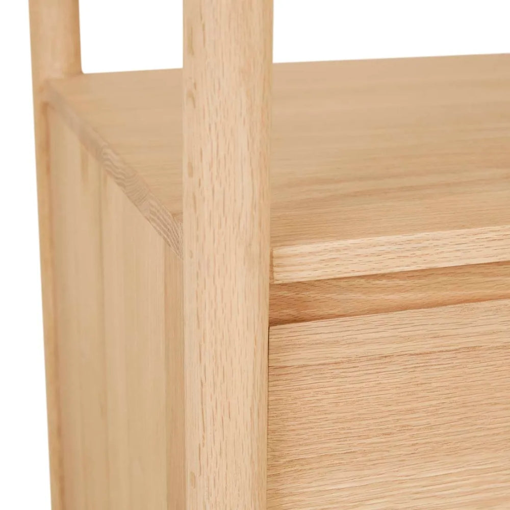 Owen Drawer & Shelving Unit in New Oak