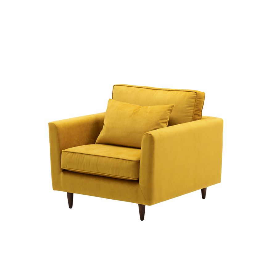 Palermo Sofa Chair in Plush