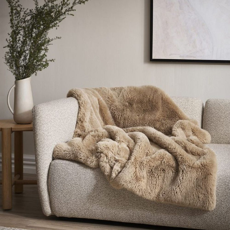 Pele Faux Fur Throw