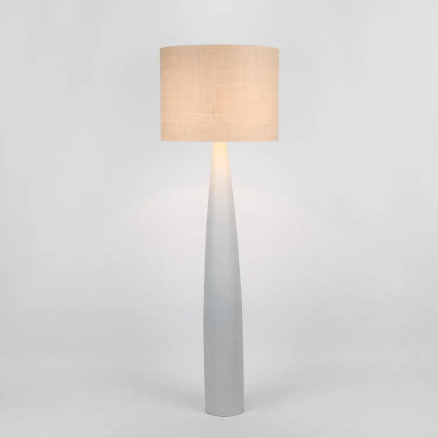 Samson Floor Lamp White Base / Natural
