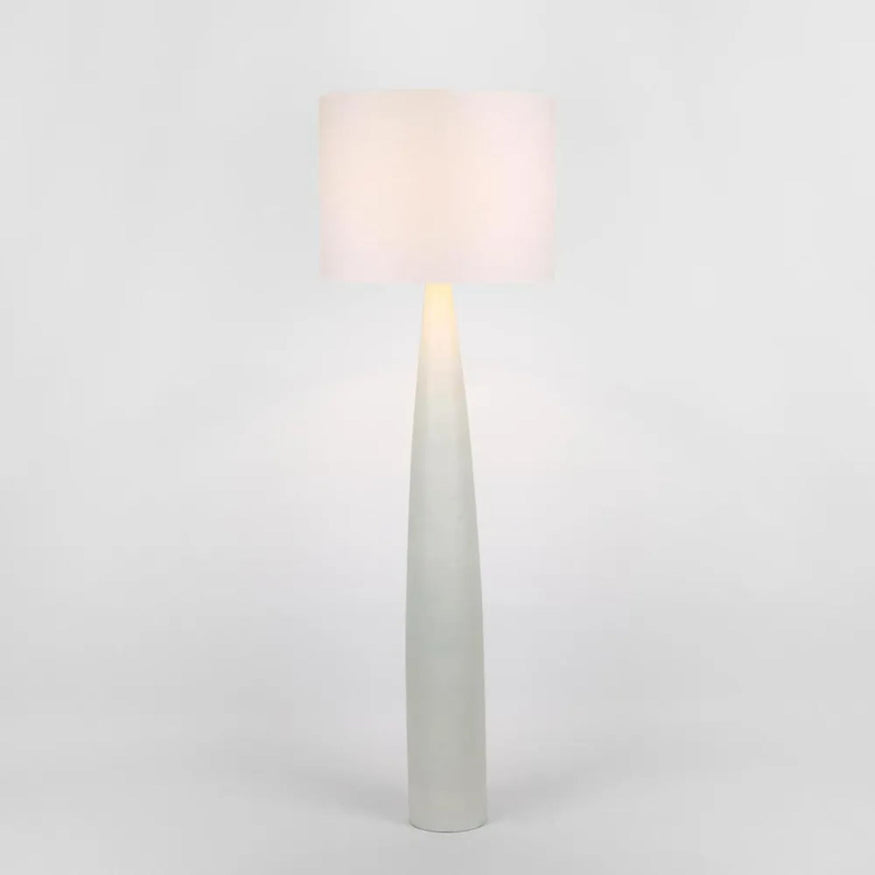 Samson Floor Lamp White Base / White