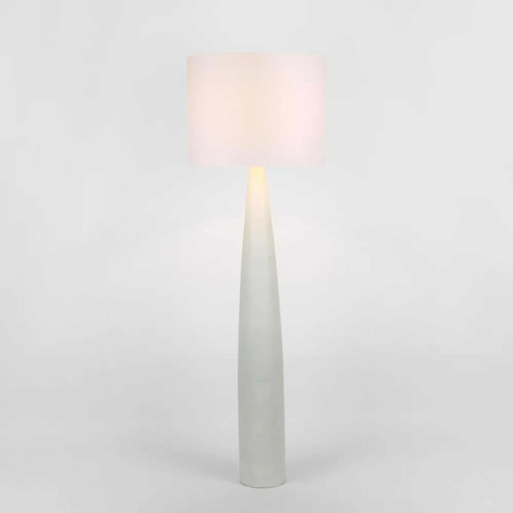 Samson Floor Lamp White Base / White