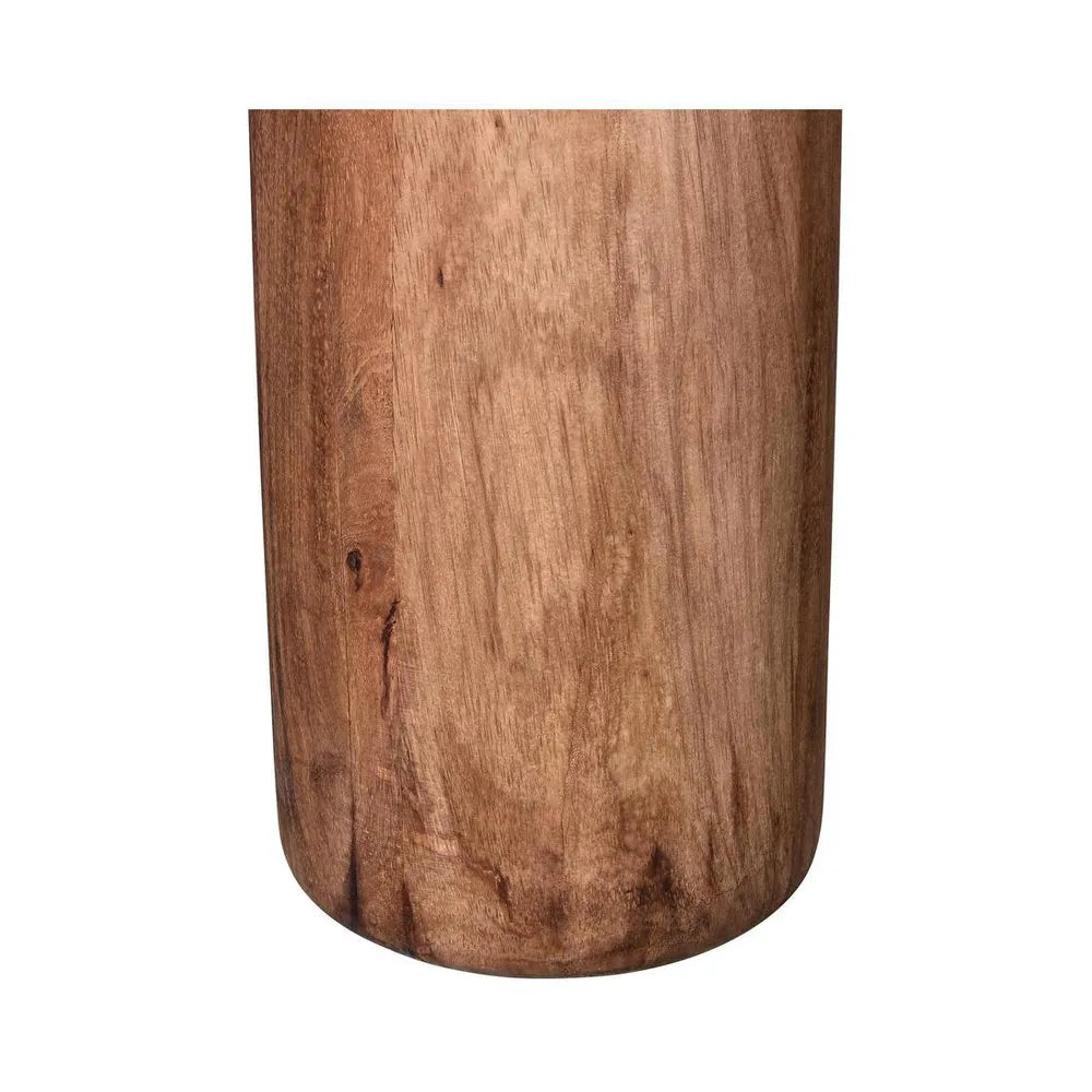 Samson Wood Floor Lamp Base Saddle - Base Only