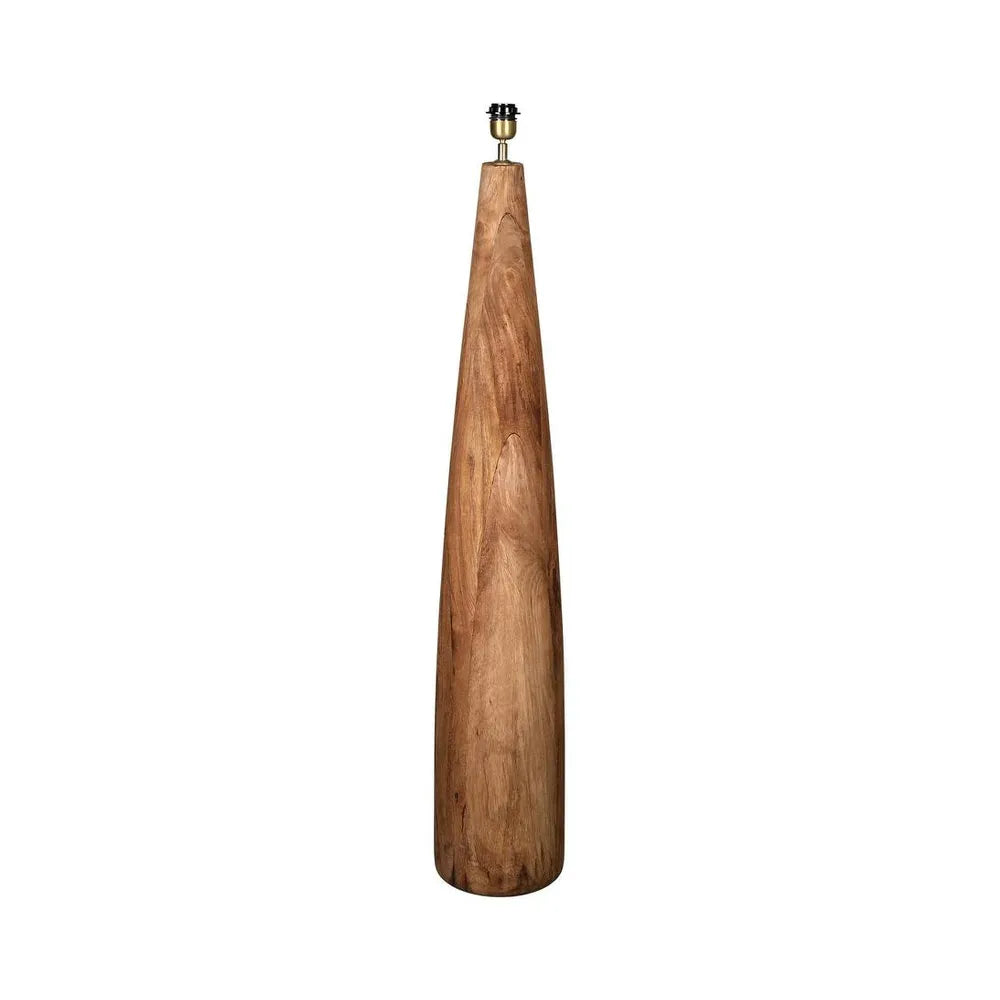 Samson Wood Floor Lamp Base Saddle - Base Only
