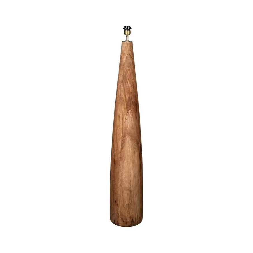Samson Wood Floor Lamp Base Saddle - Base Only
