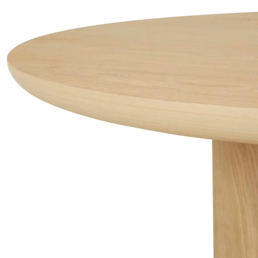 Seb Round Dining Table in Oak