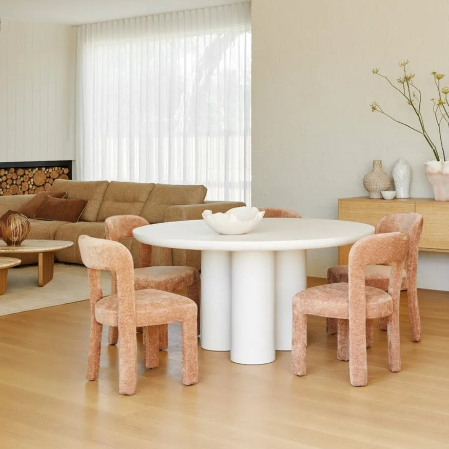 Seb Round Dining Table in Oak