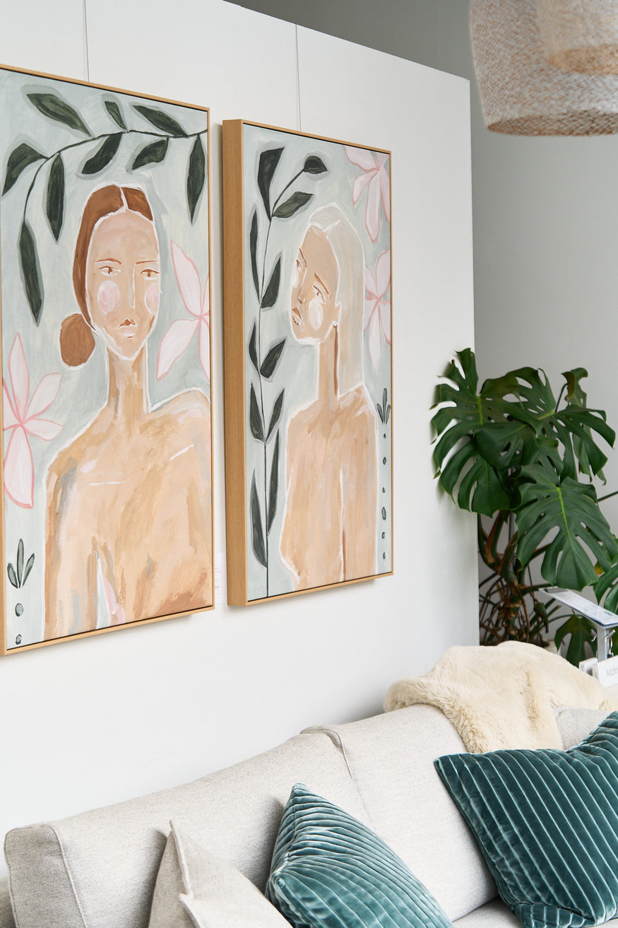 Feminine Muse Haze 2 Canvas