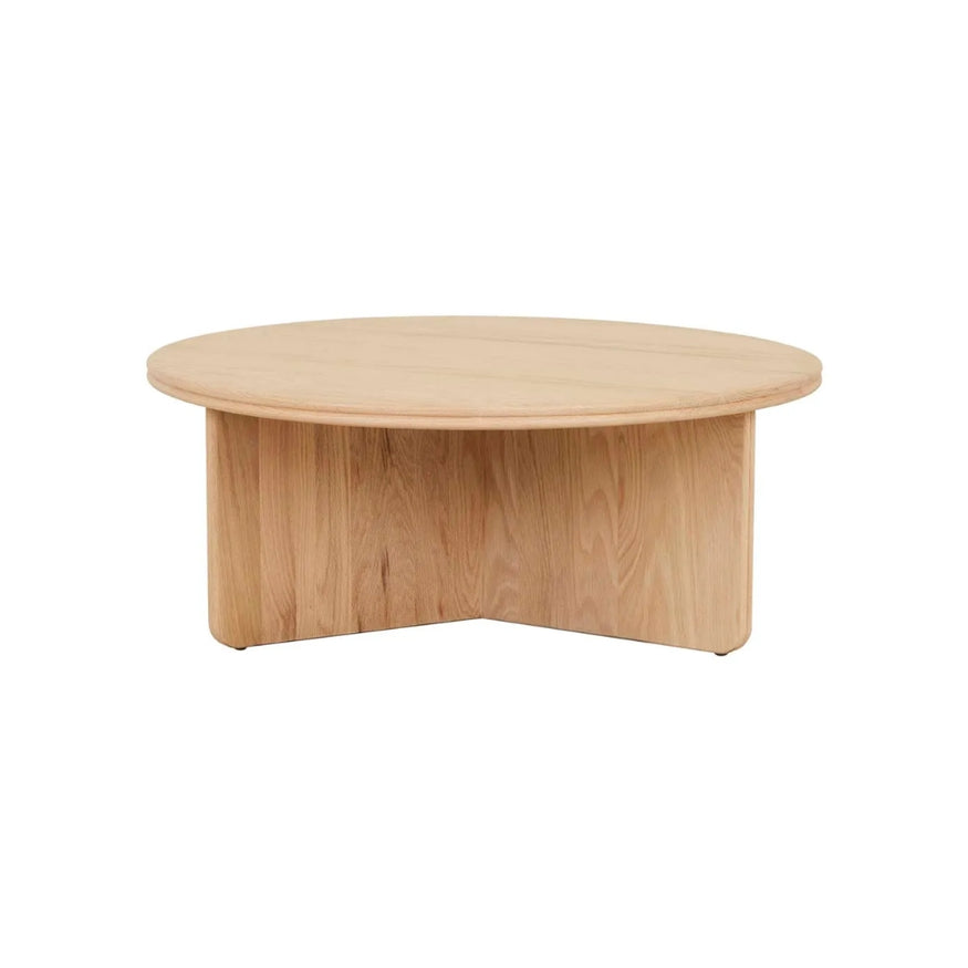 Solstice Slice Coffee Table in New Oak