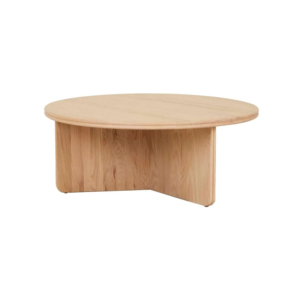 Solstice Slice Coffee Table in New Oak