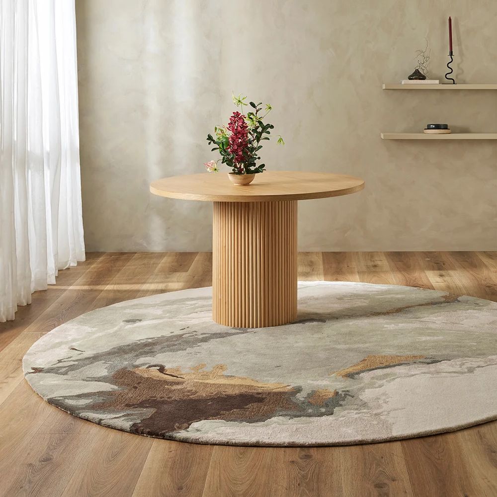 Vale Sandstone Round Rug