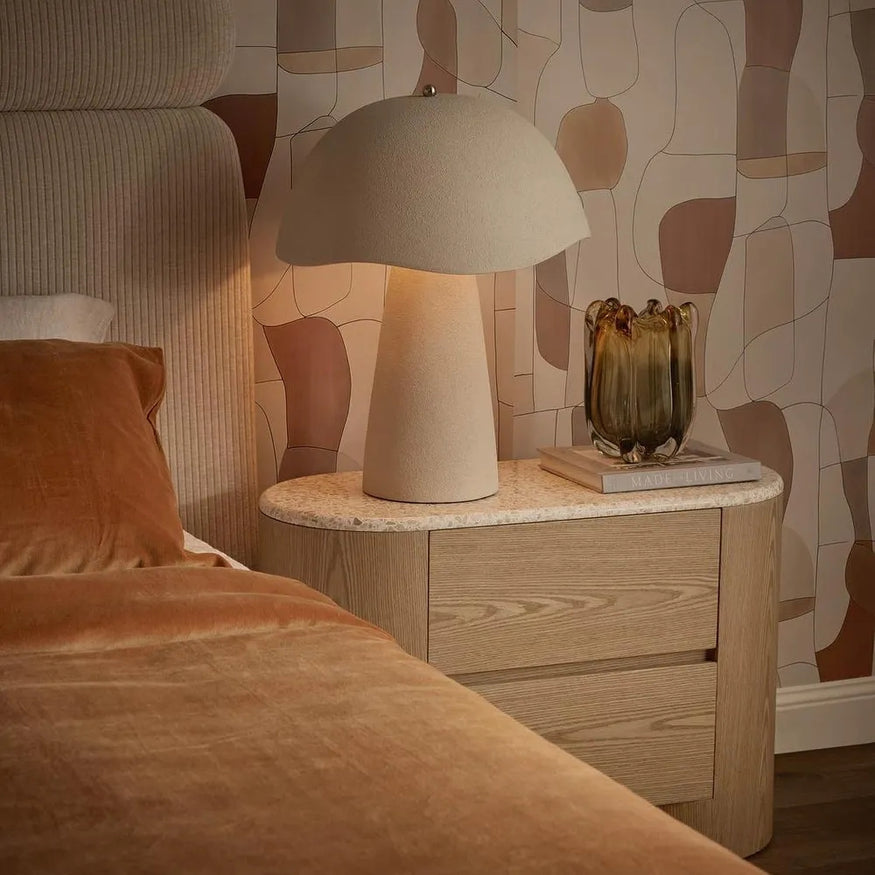 Wira Table Lamp in Chalk