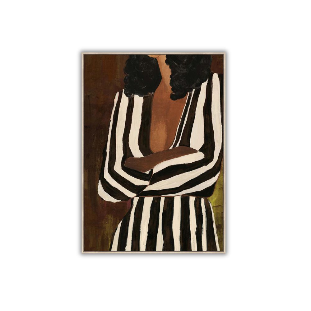 Linear Lady Print