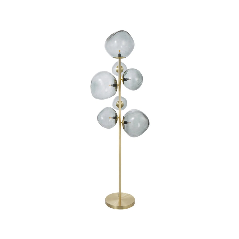 Grand Designs Athena Metallic Floor Lamp