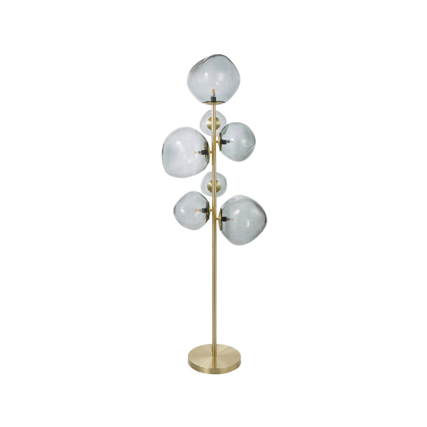 Grand Designs Athena Metallic Floor Lamp