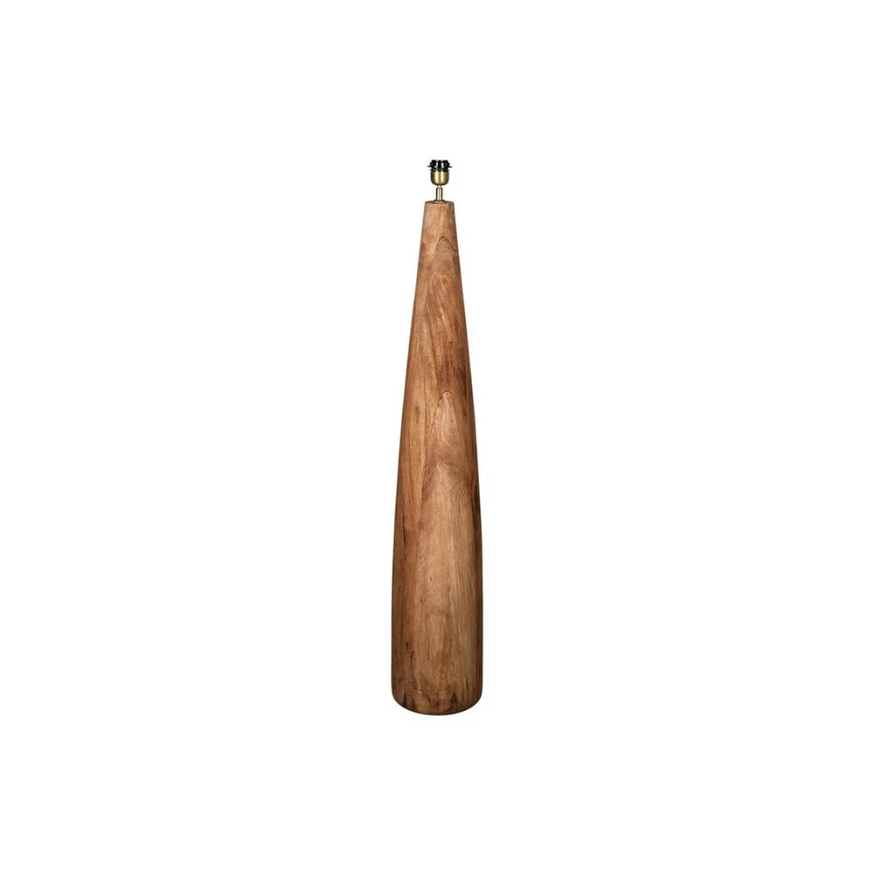 Samson Wood Floor Lamp Base Saddle - Base Only