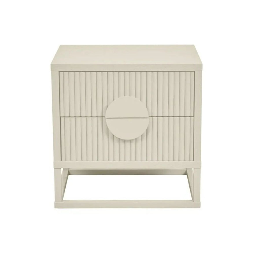 Benjamin Ripple Bedside in Putty