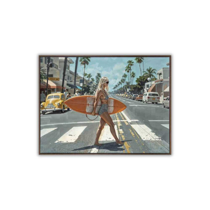 Stopping Traffic Canvas