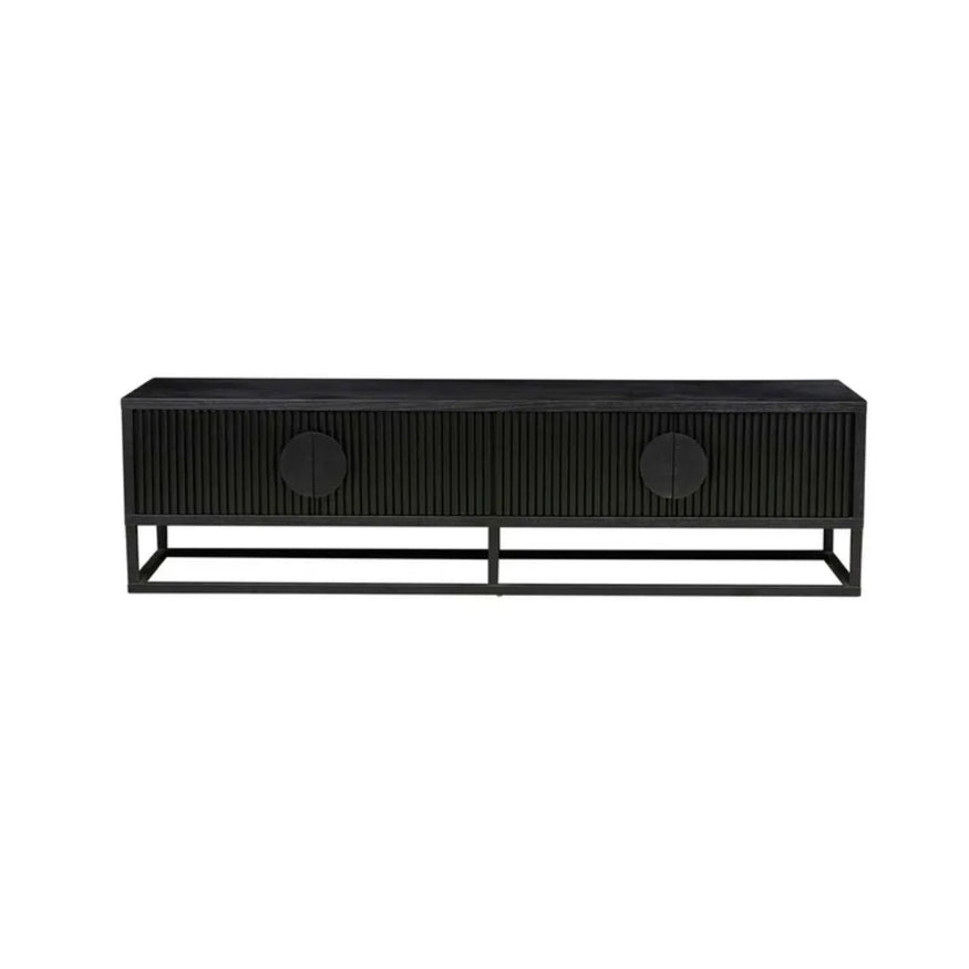 Benjamin Ripple TV Unit in Matte Black