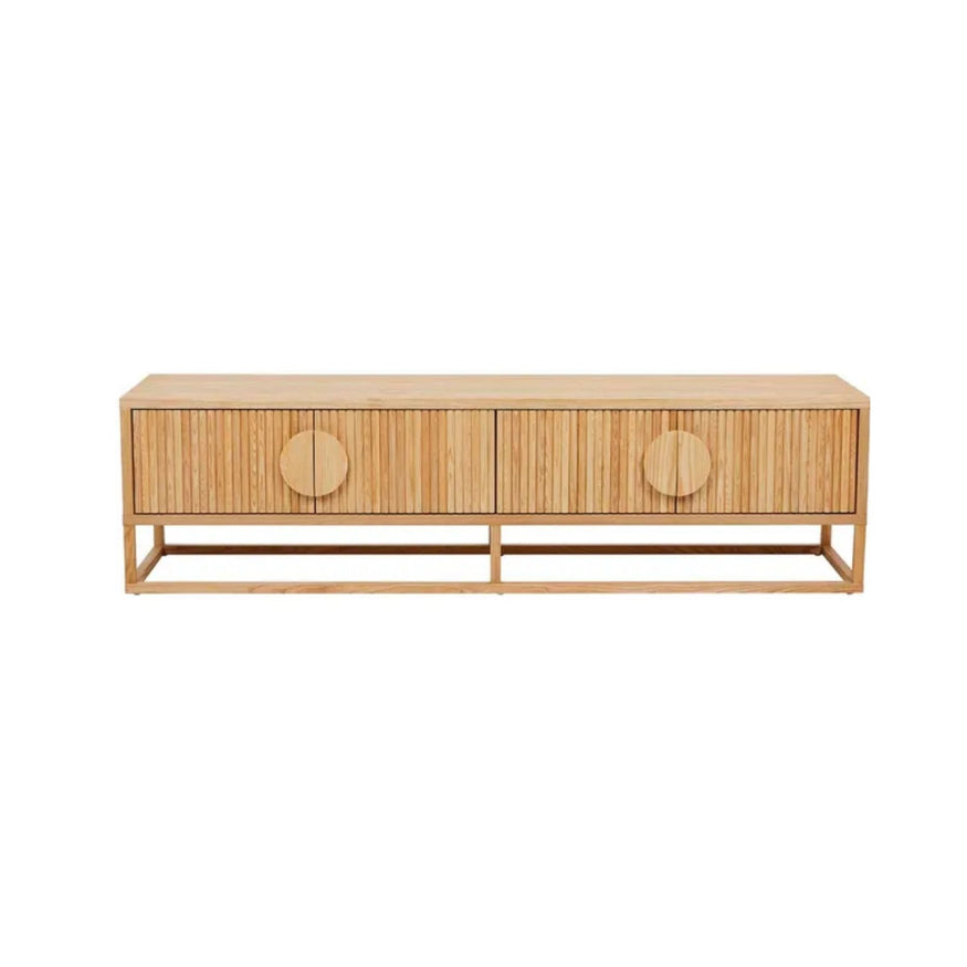 Benjamin Ripple TV Unit in Natural Ash