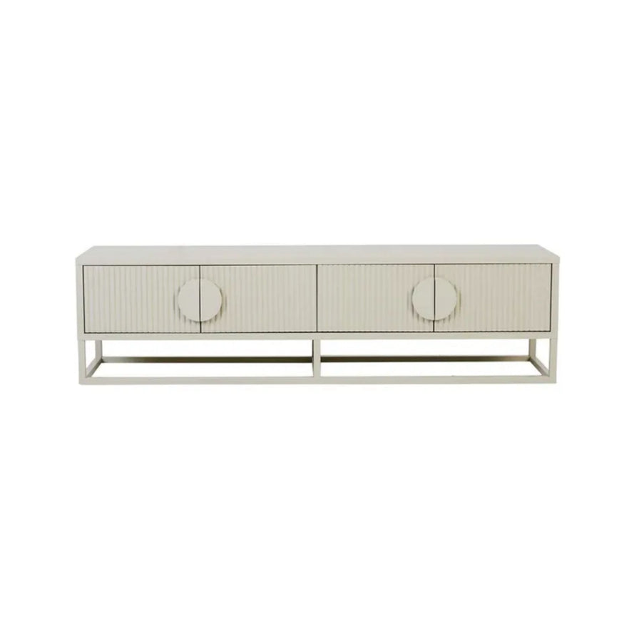 Benjamin Ripple TV Unit in Putty