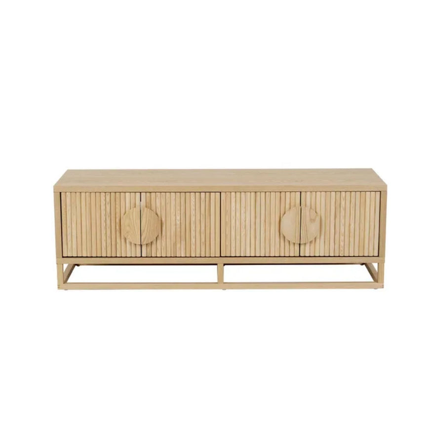 Benjamin Ripple TV Unit in Natural Ash