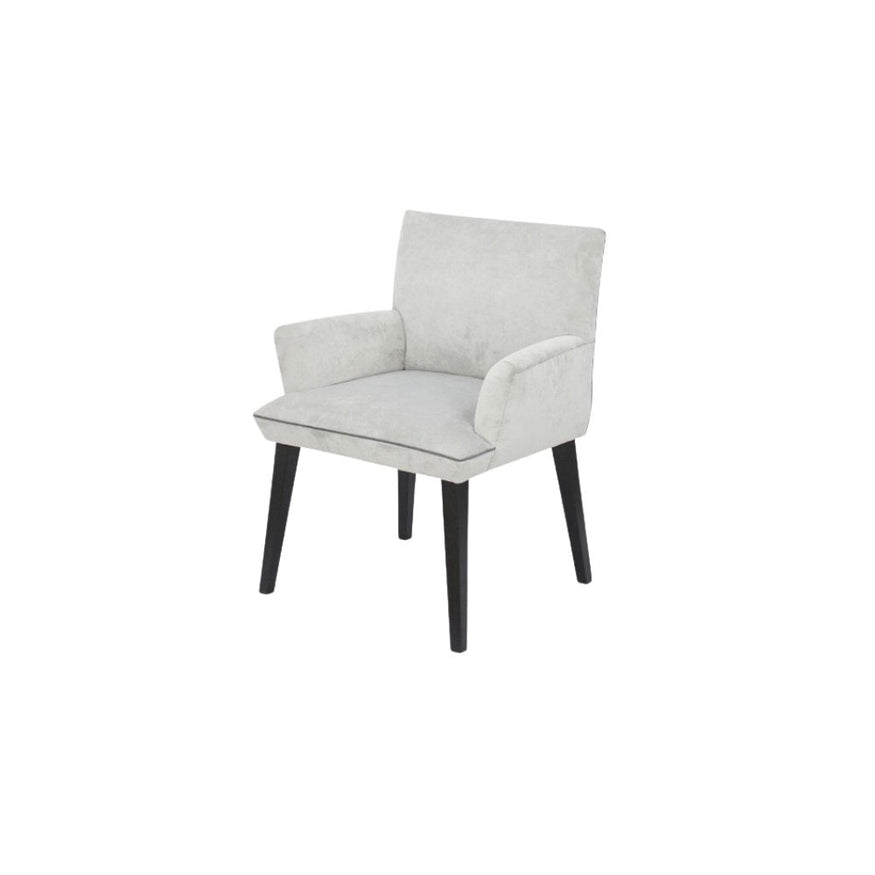 Brooklyn Carver Dining Chair in Copeland Snow