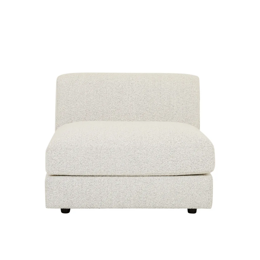 Madrid Curve Sofa Modular in Grey Speckle