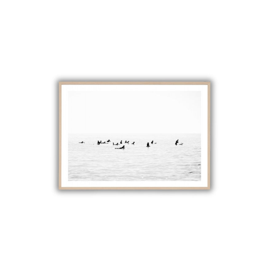 Byron Surfers Print