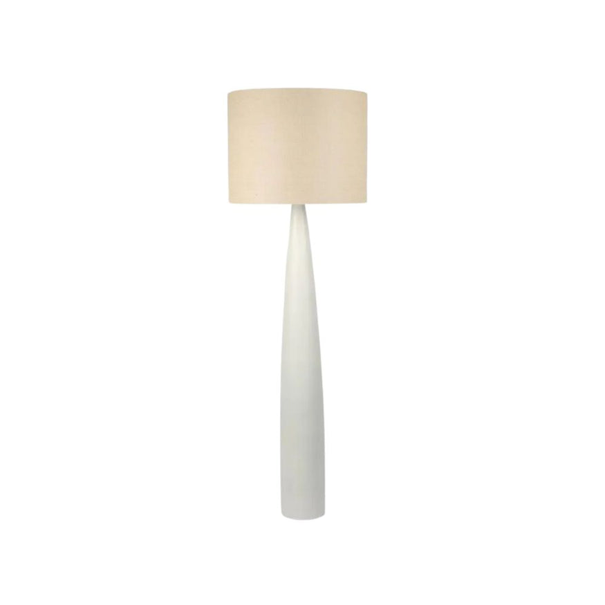 Samson Floor Lamp White Base / Natural