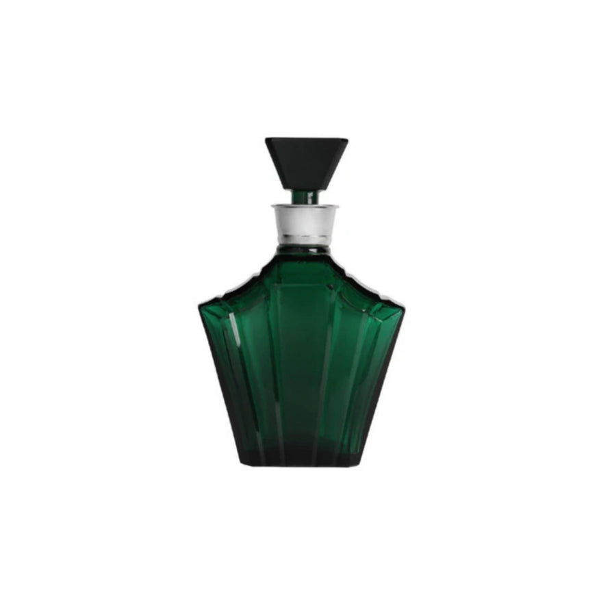 Deco Decanter Green Medium