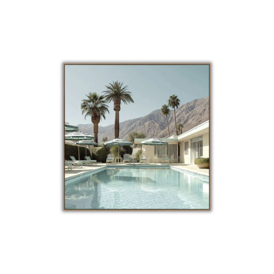 Pool Side A Print