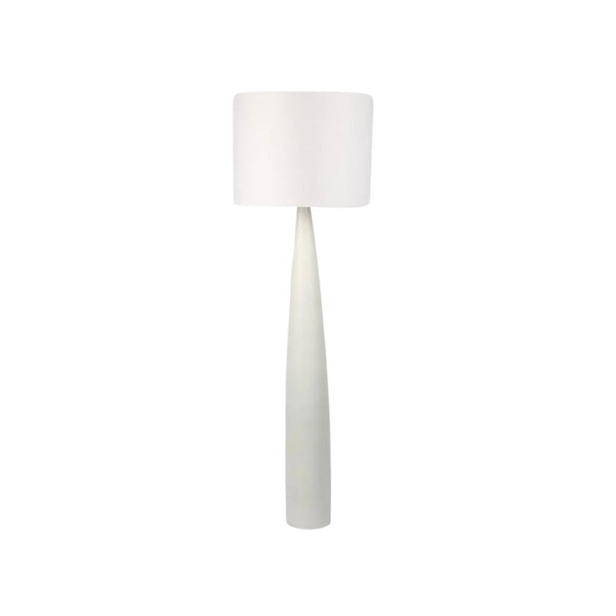 Samson Floor Lamp White Base / White