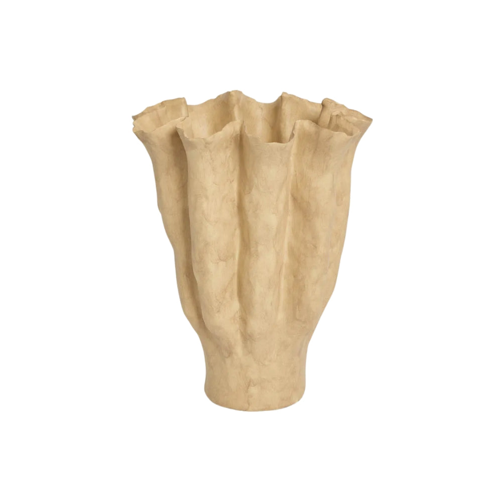 Axel Large Vase in Brown