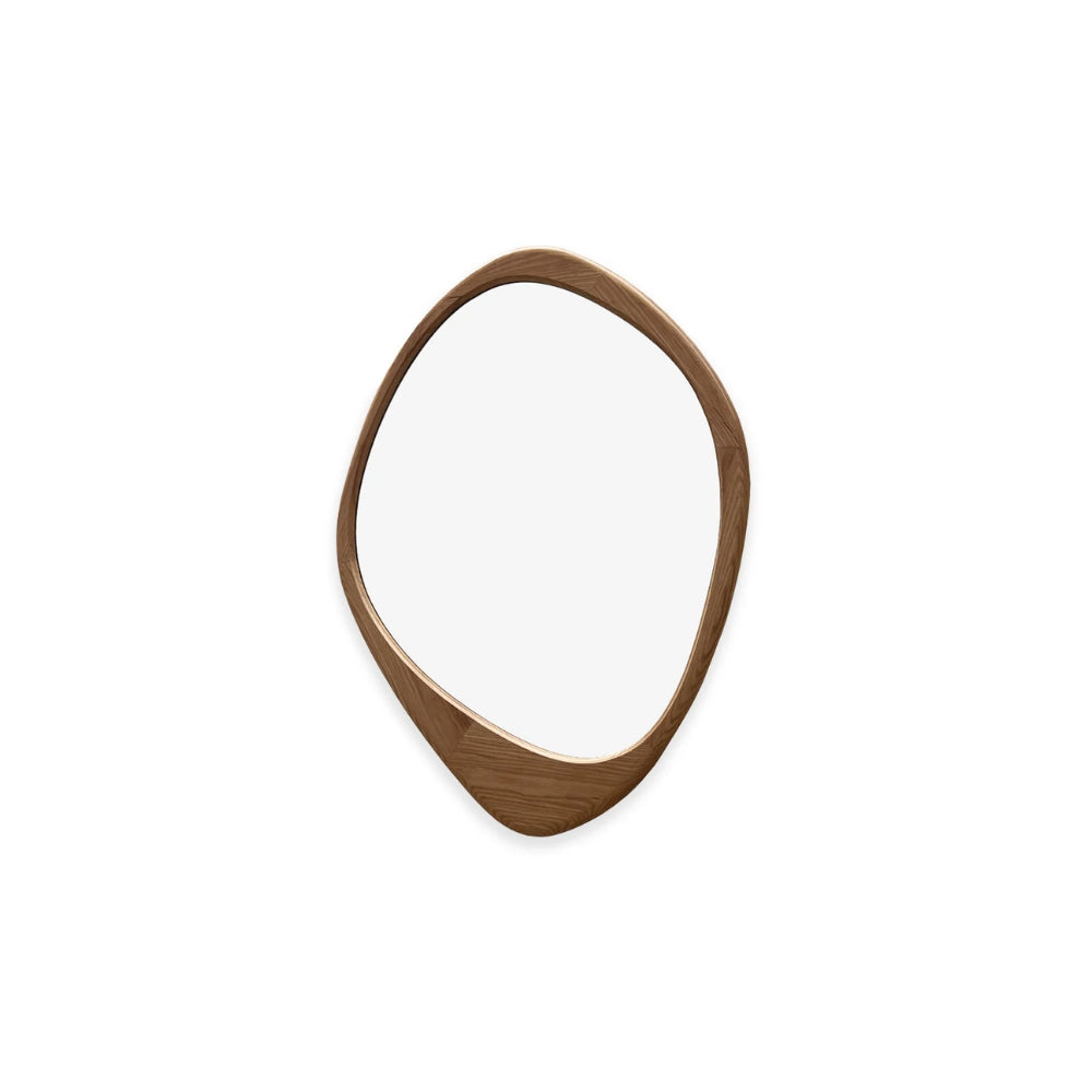 Willow Mirror in American Oak