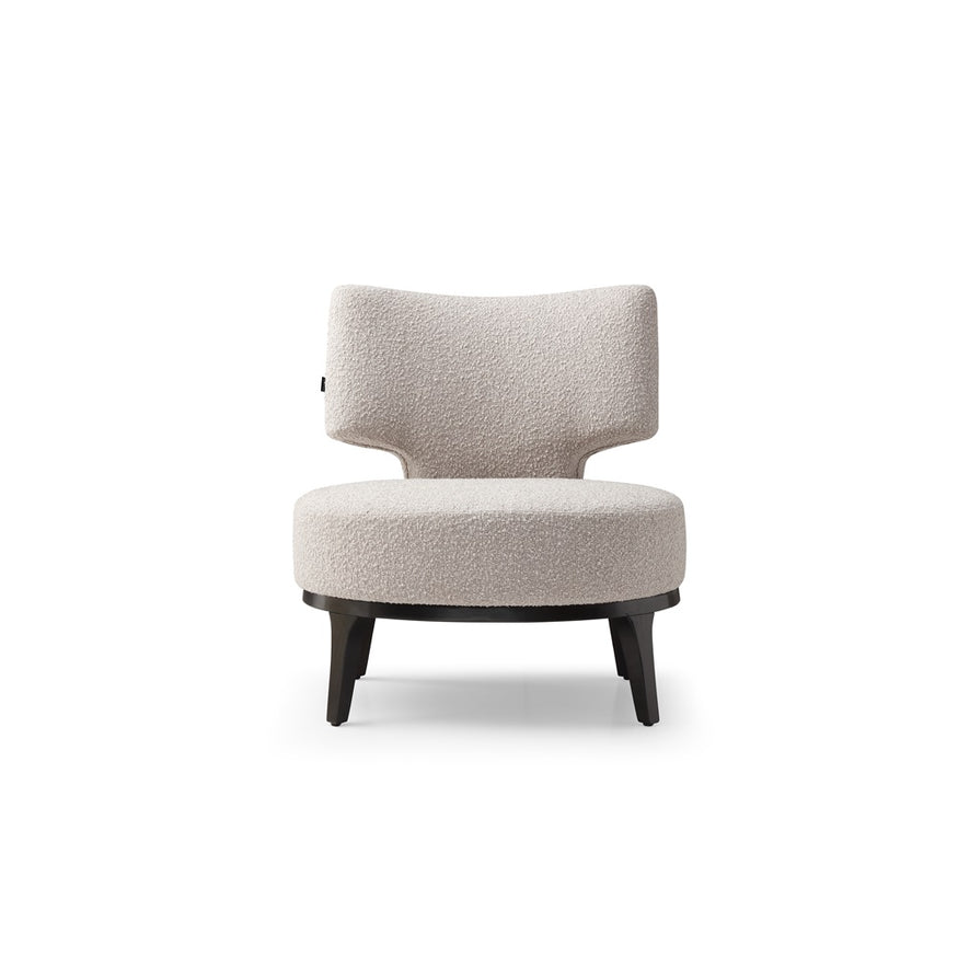 Eliza Lounge Chair in Chex Steam