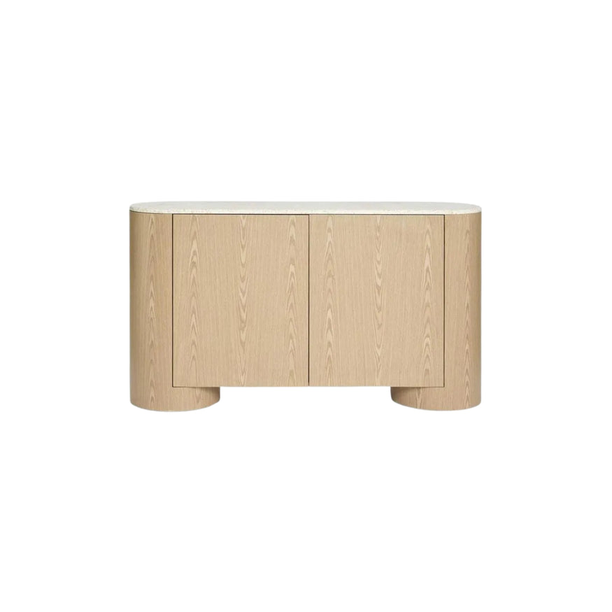 Arlo Buffet in Light Oak & Terrazzo