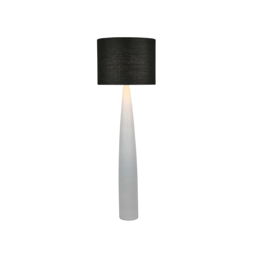 Samson Floor Lamp White Base / Black