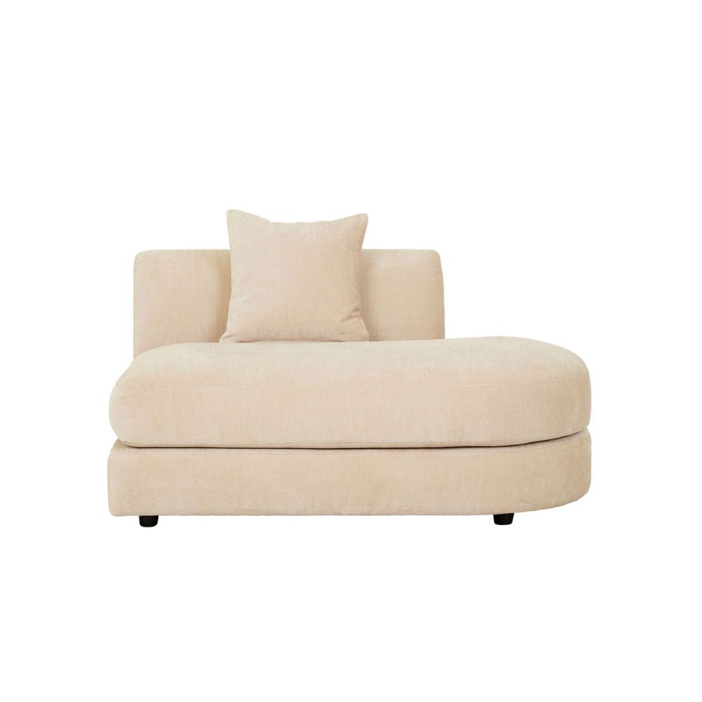 Madrid Curve Sofa Modular in Soft Wheat