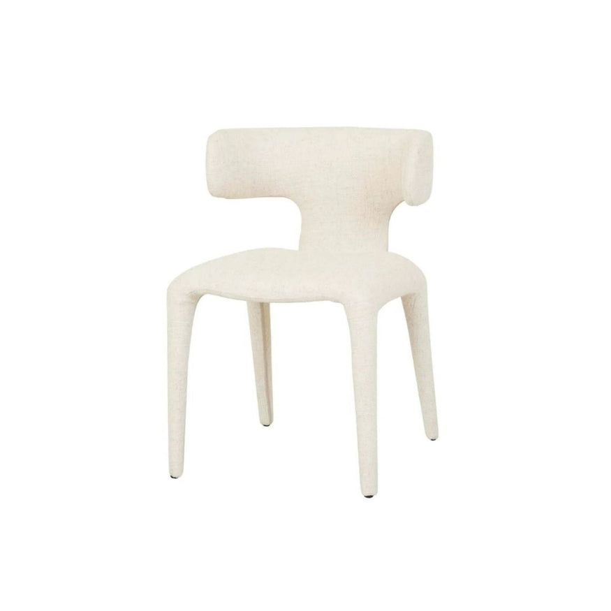 Hector Dining Chair in Porcelain Weave