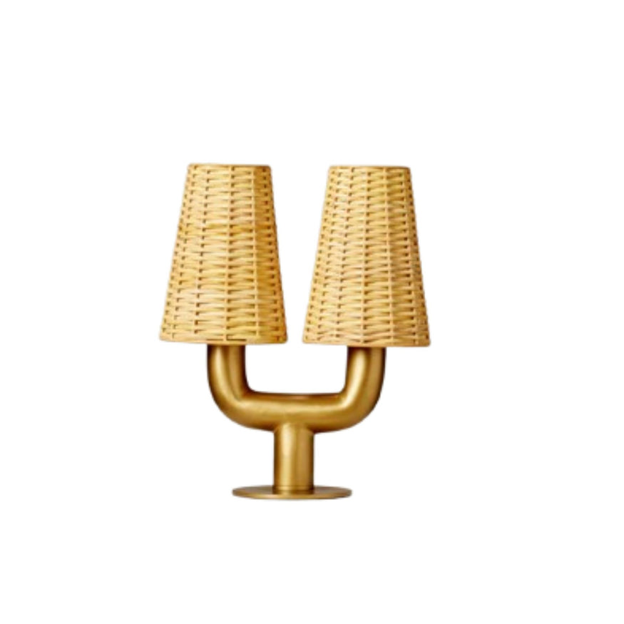 Jorge Rattan Table Lamp