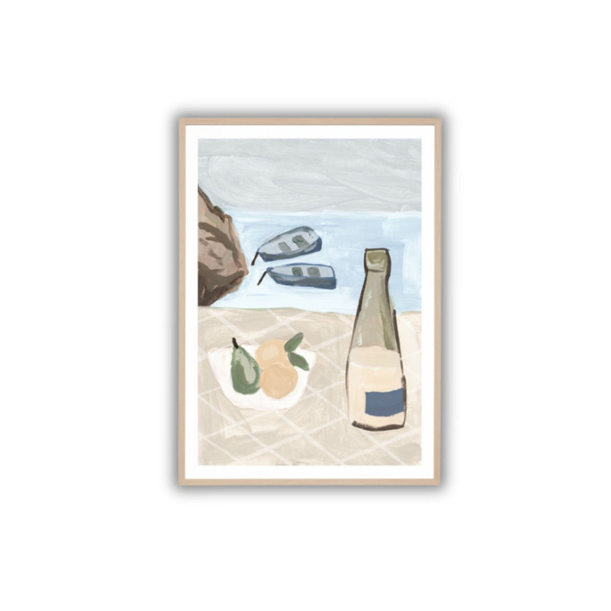 Mediterranean Alfresco Blue 3 Print