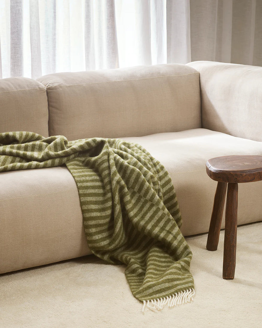 Noah Throw in Olive